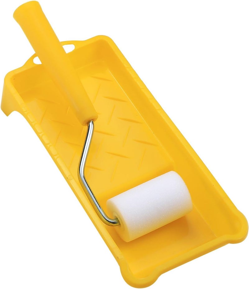 NANJA 21 Pack Disposable Thickened Plastic Paint Tray Liners with 2Inch Roller Tray - Image 3
